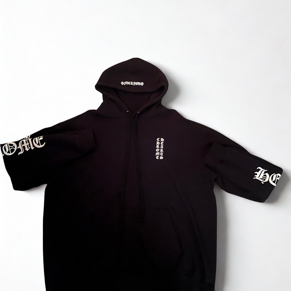 Chrome Hearts Gray Graphic Hoodie